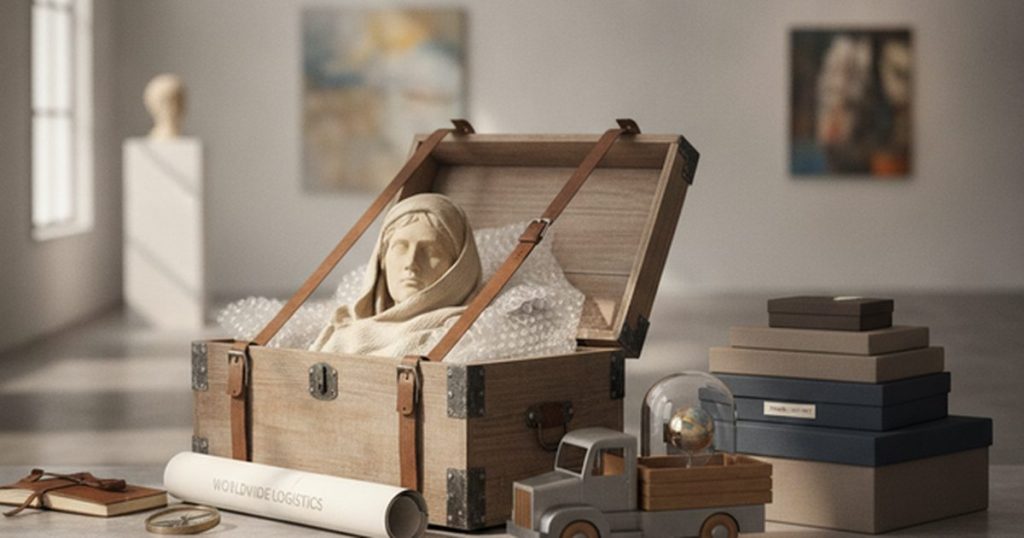 Transport wystaw i eksponatów